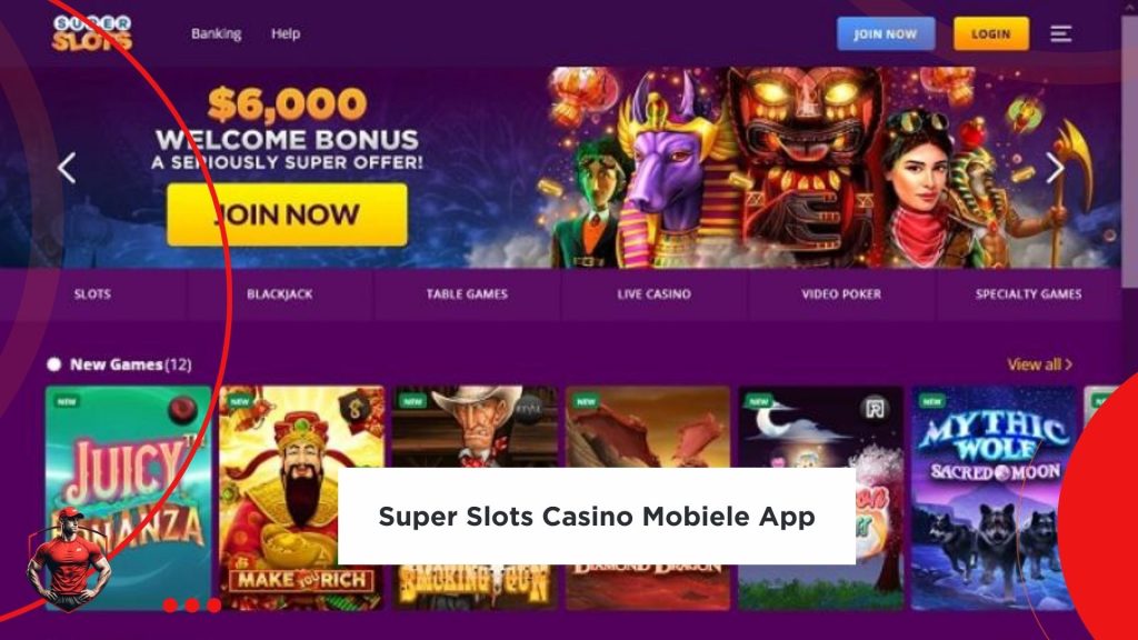 Super Slots Casino Mobiele App